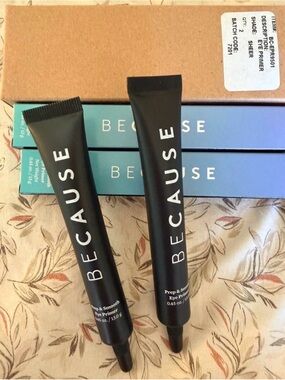 Because Cosmetics Prep & Smooth Eye Primer - Sheer